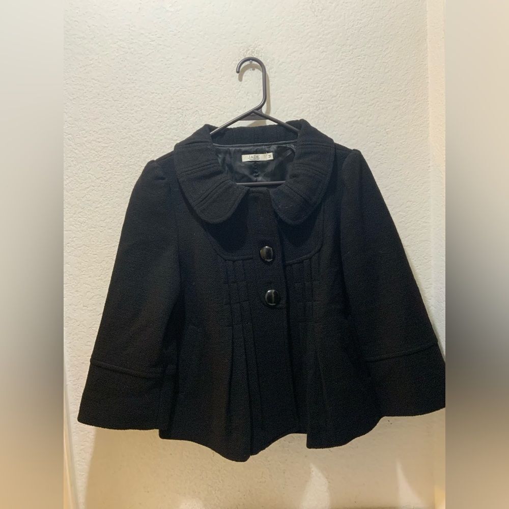 Jade Melody Tam Black Blazer Jacket Size M